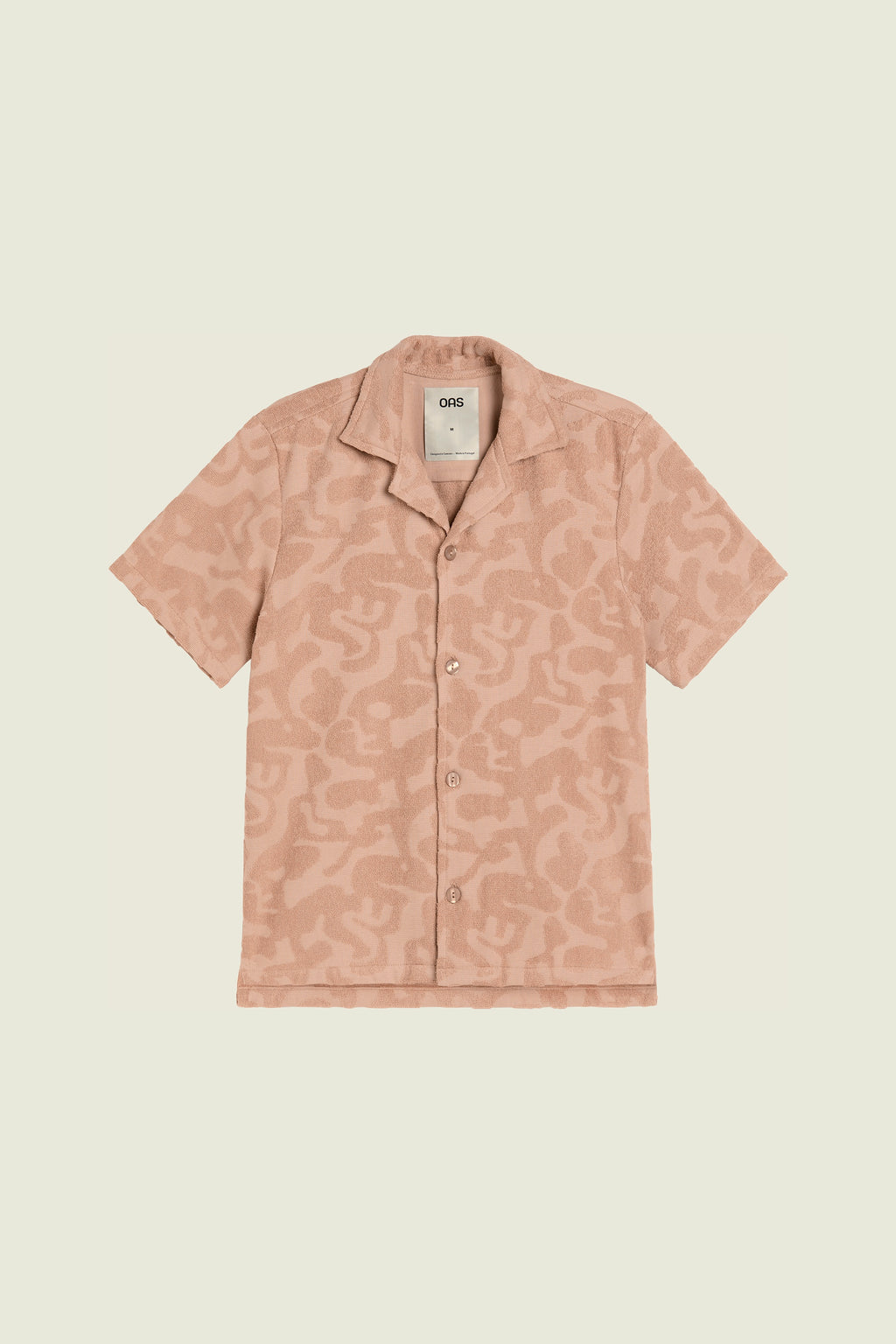 Camisa Blush Puzzlotec Cuba Terry - Multicolor