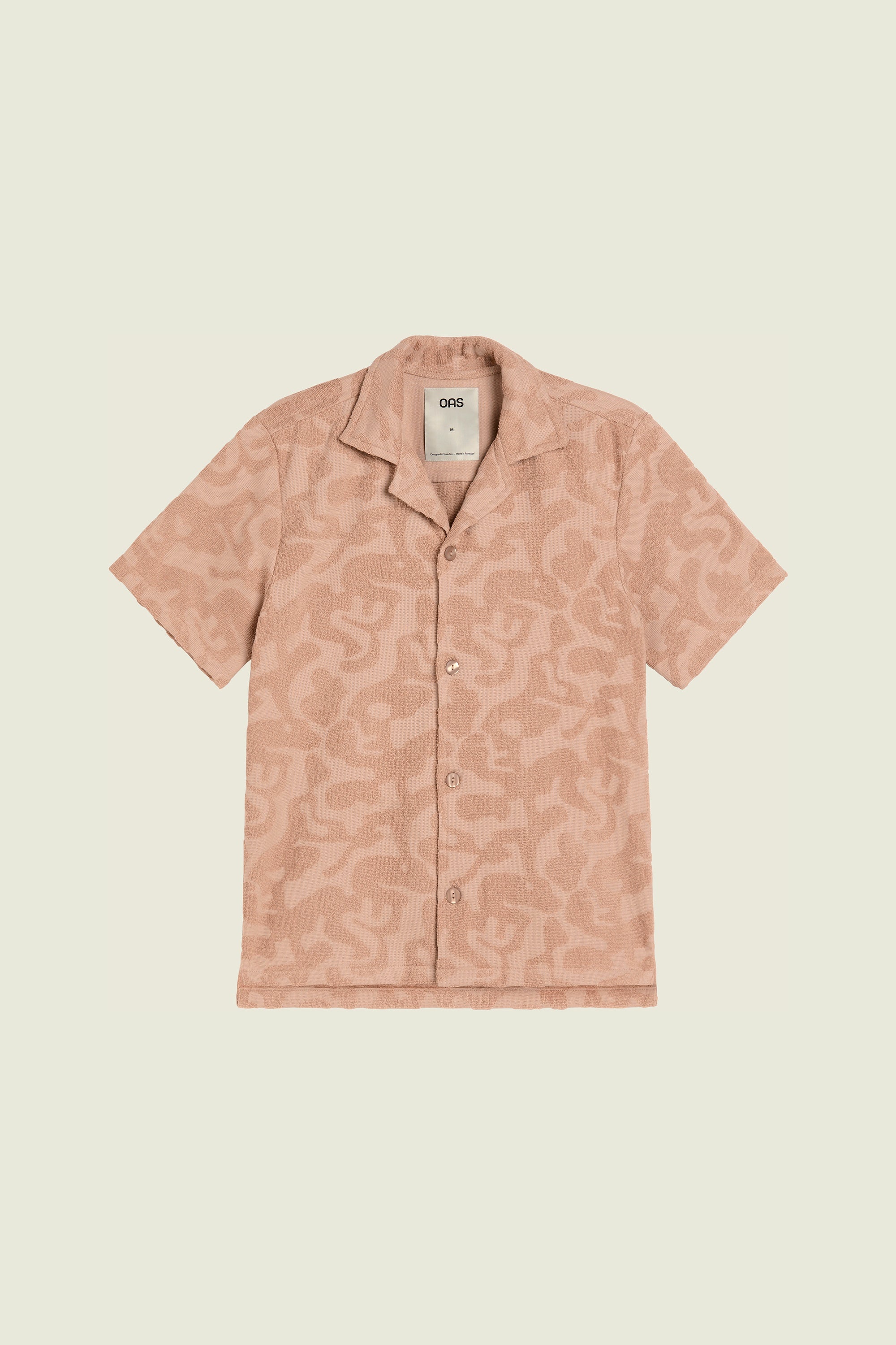 Camisa Blush Puzzlotec Cuba Terry - Multicolor