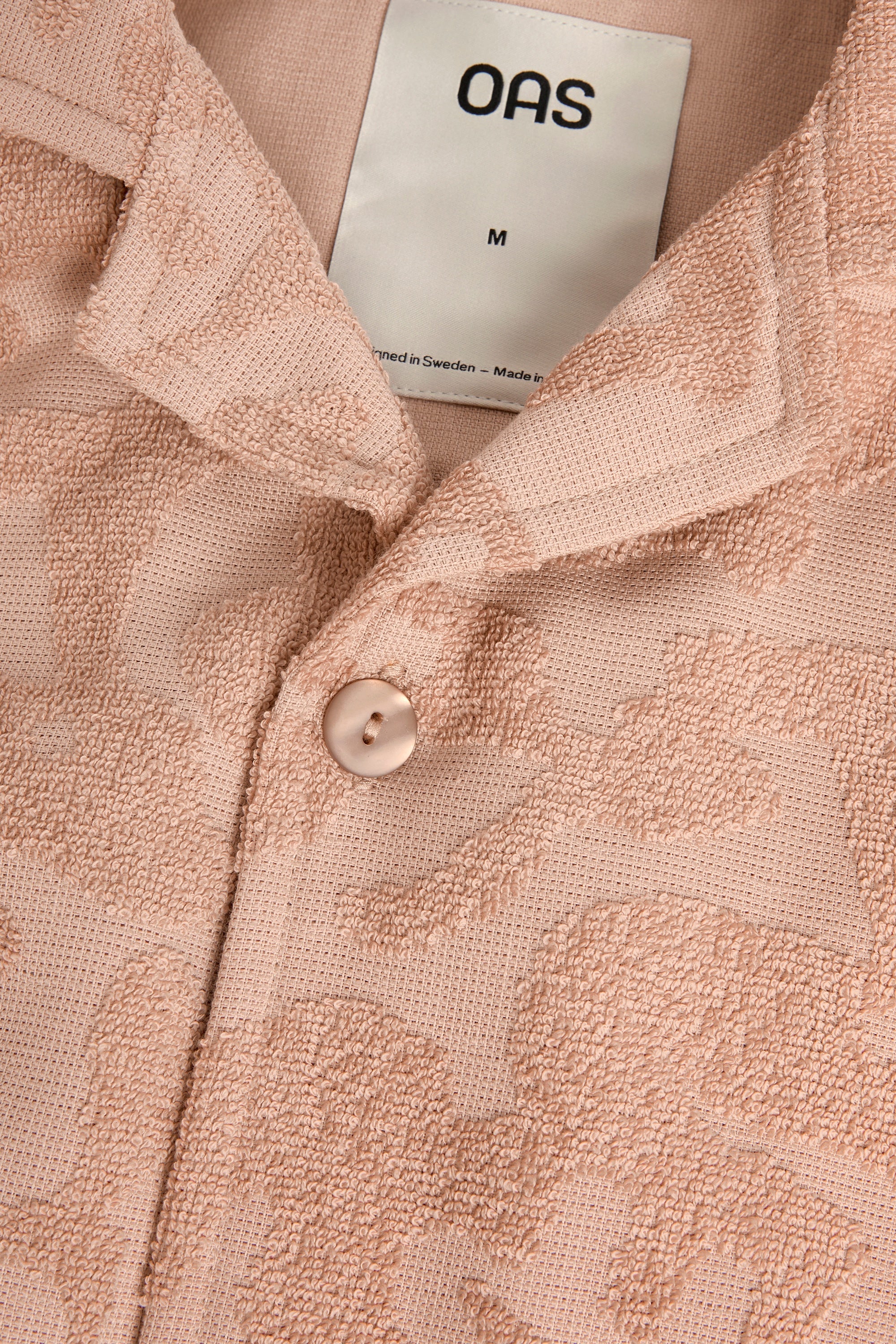 Camisa Blush Puzzlotec Cuba Terry - Multicolor