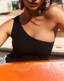 Body noir asymetrique Flair Bodysuits