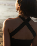 Body noir dos nu croise