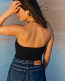 Body noir sexy bustier 