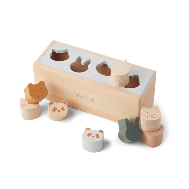 Caja de formas mixtas clásicas Midas de LIEWOOD - Selección Liewood disponible en amaetc.com, concept store ecológico para niños