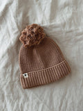 Bonnet Bébé En Maille - Nougat