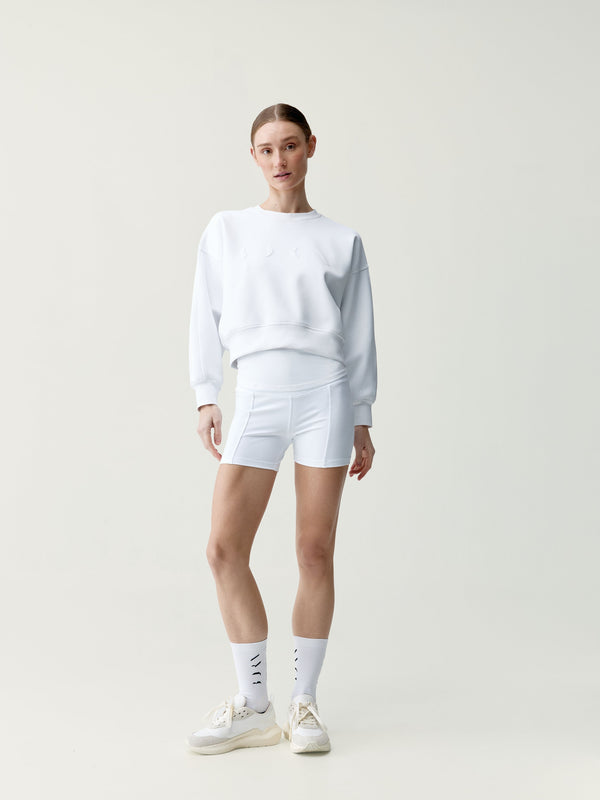 Sweatshirt Flora - Wollweiß - Damen