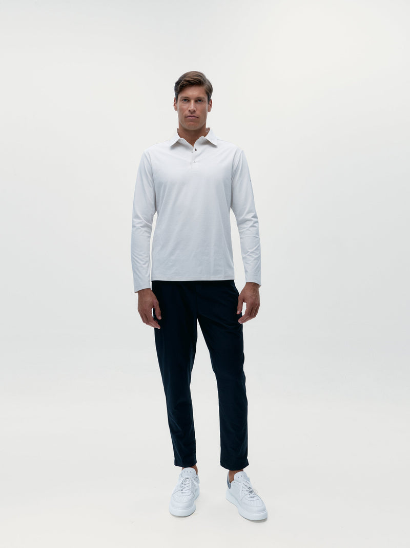Camiseta-Polo-Maroni-Blanco-Tiza - Hombre