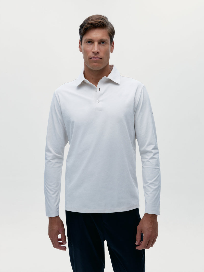 Camiseta-Polo-Maroni-Blanco-Tiza - Hombre