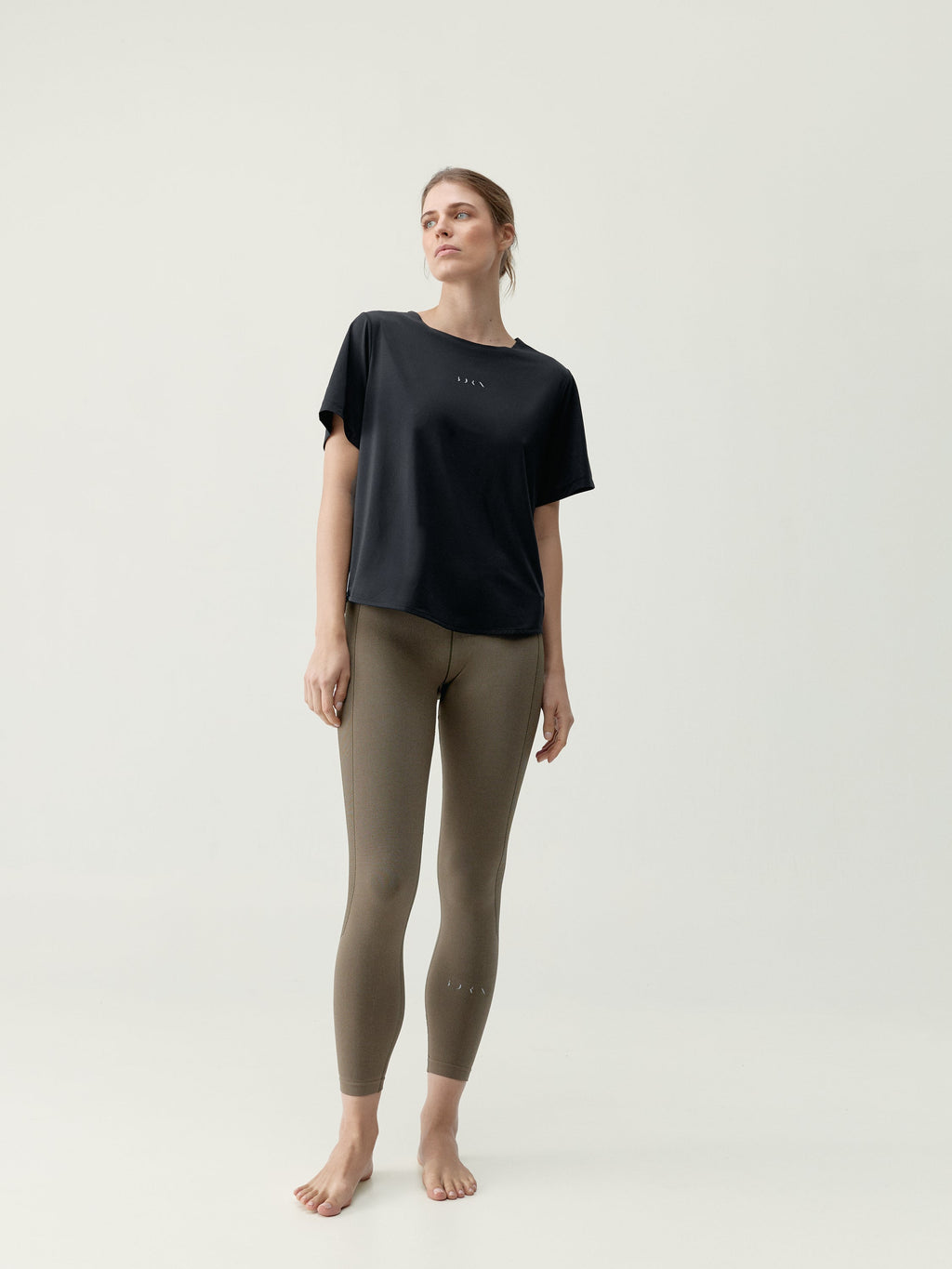 T-Shirt Bambu - Nero - Donna