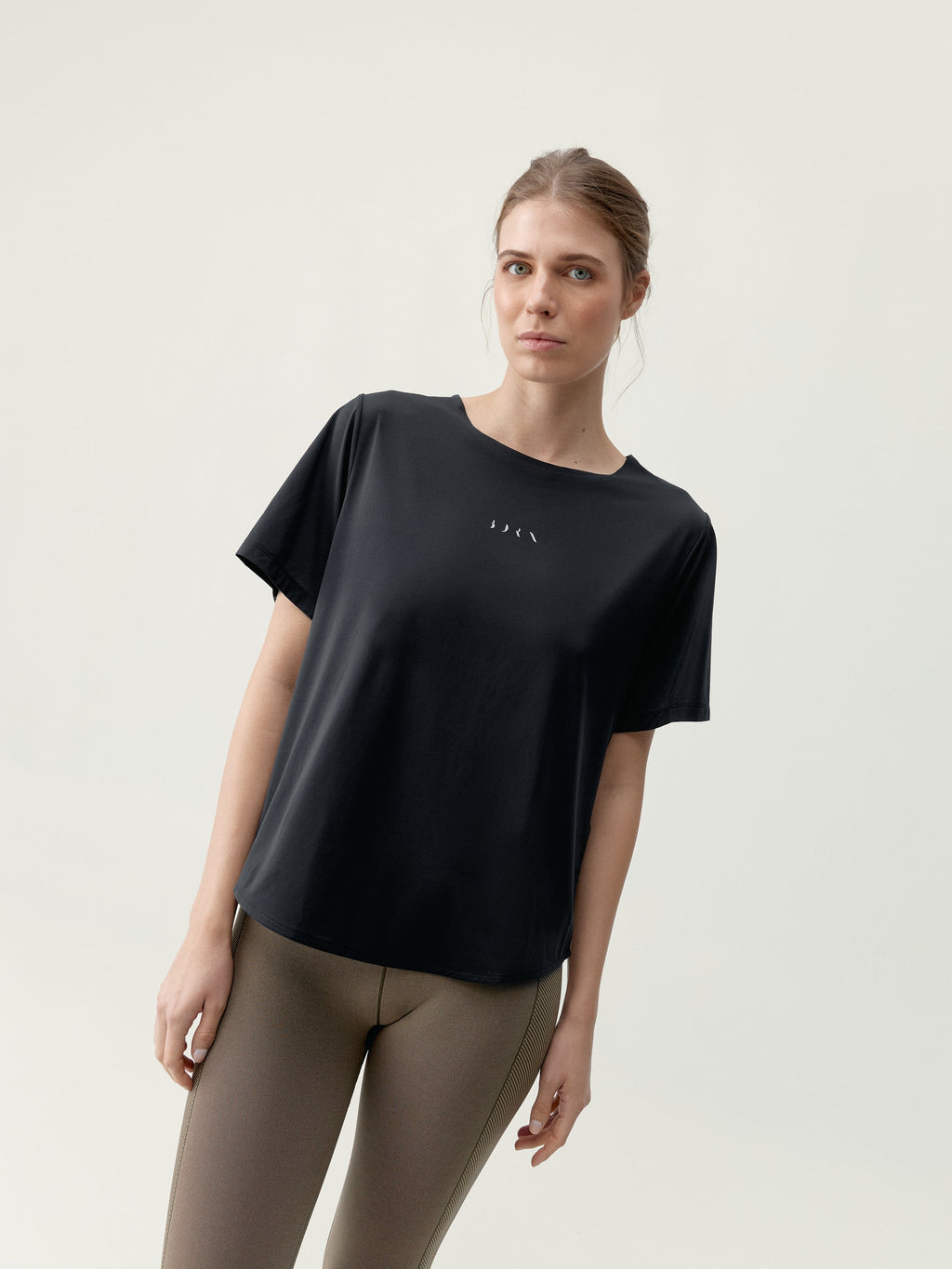 T-Shirt Bambu - Nero - Donna