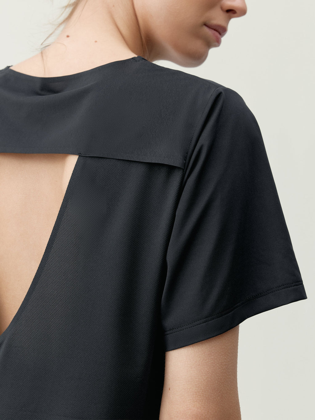 T-Shirt Bambu - Nero - Donna