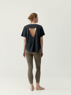 T-Shirt Bambu - Nero - Donna