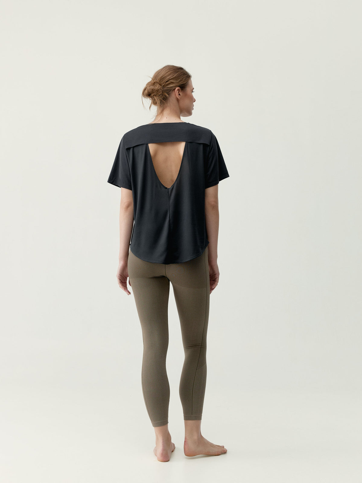 T-Shirt Bambu - Nero - Donna