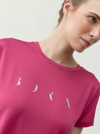 T-shirt Azami - Prugna - Donna