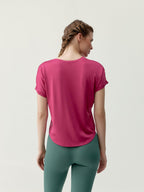 T-shirt Azami - Prugna - Donna