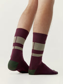 Calcetines Eume - Cereza Negra - Mujer