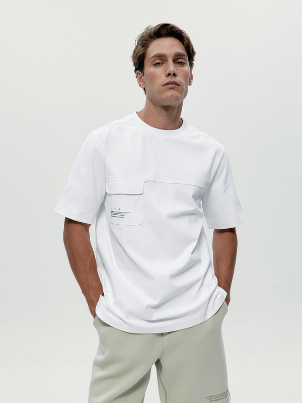 T-Shirt Tirreno - Weiß - Herren