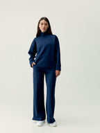 Sweat Thashi - Bleu Marin - Femme