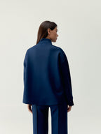 Sweat Thashi - Bleu Marin - Femme