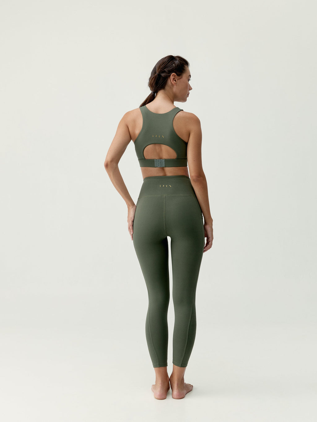 Top Isla - Kaki Blad - Dames