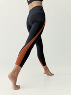 Leggings Tao - Noir/Bombay - Dame