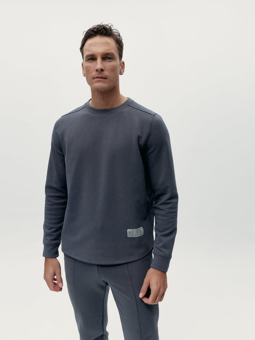 Sweat-Shirt Erie - Gris Mélangé - Homme