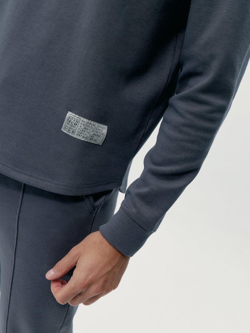 Sudadera Erie - Gris Melange - Hombre