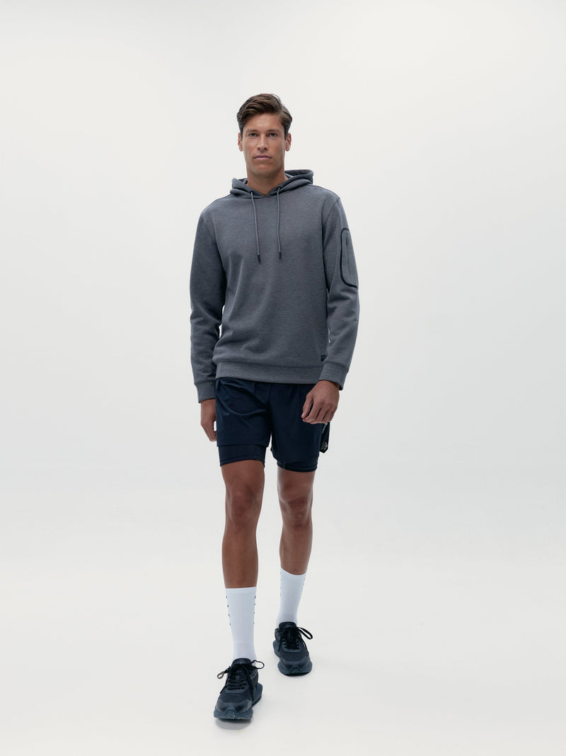 Sudadera con capucha Marion - Gris Melange - Hombre