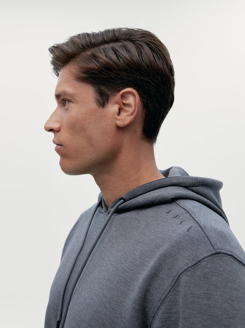 Sudadera con capucha Marion - Gris Melange - Hombre