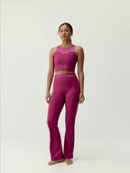 Leggings Kaia - Plommon - Dam