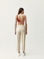 Egan Trousers - Straw - Women