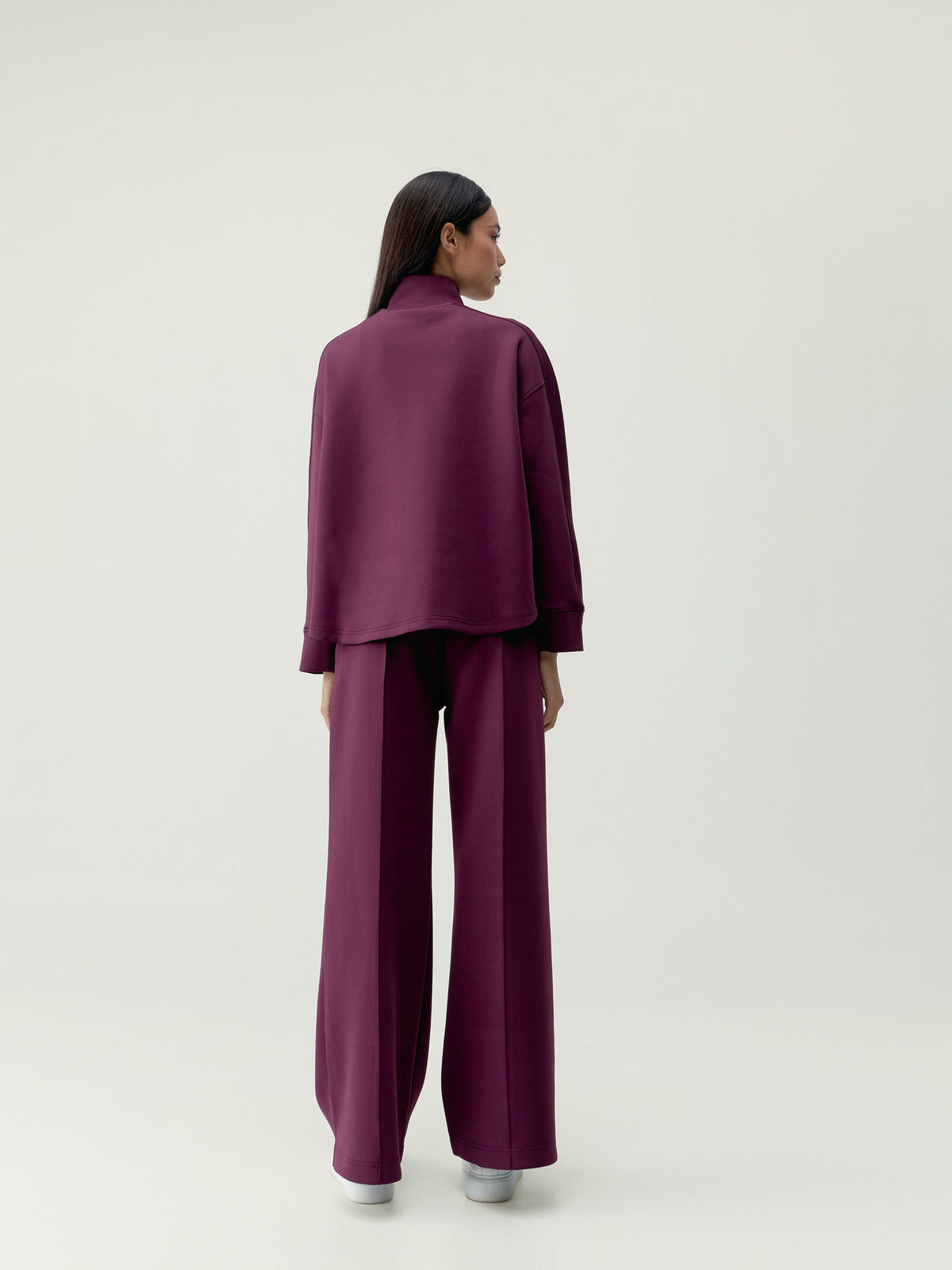 Sweater Thashi - Beetroot - Dames
