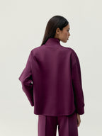 Sweater Thashi - Beetroot - Dames