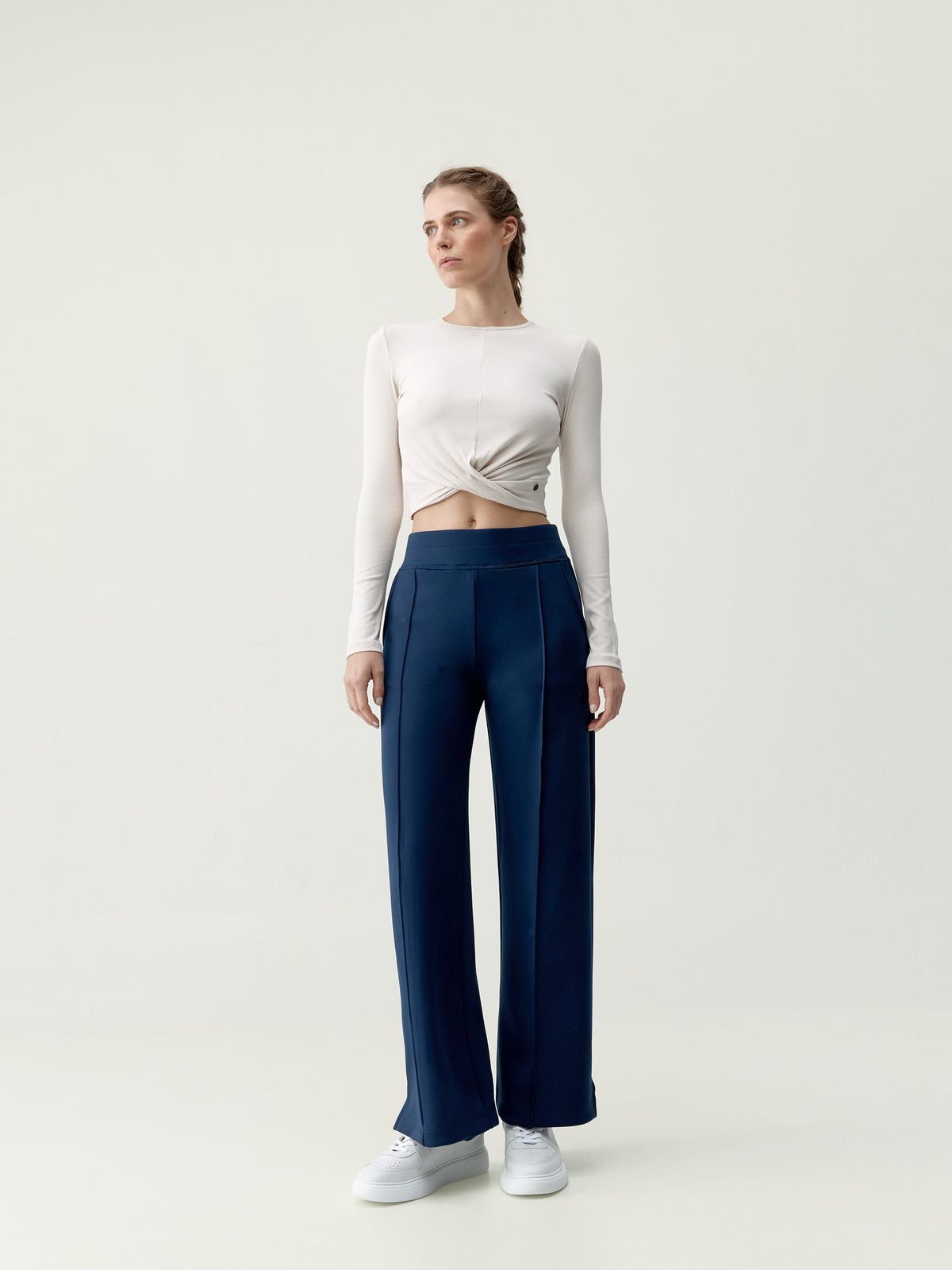 Pantaloni Thashi - Blu Navy - Donna