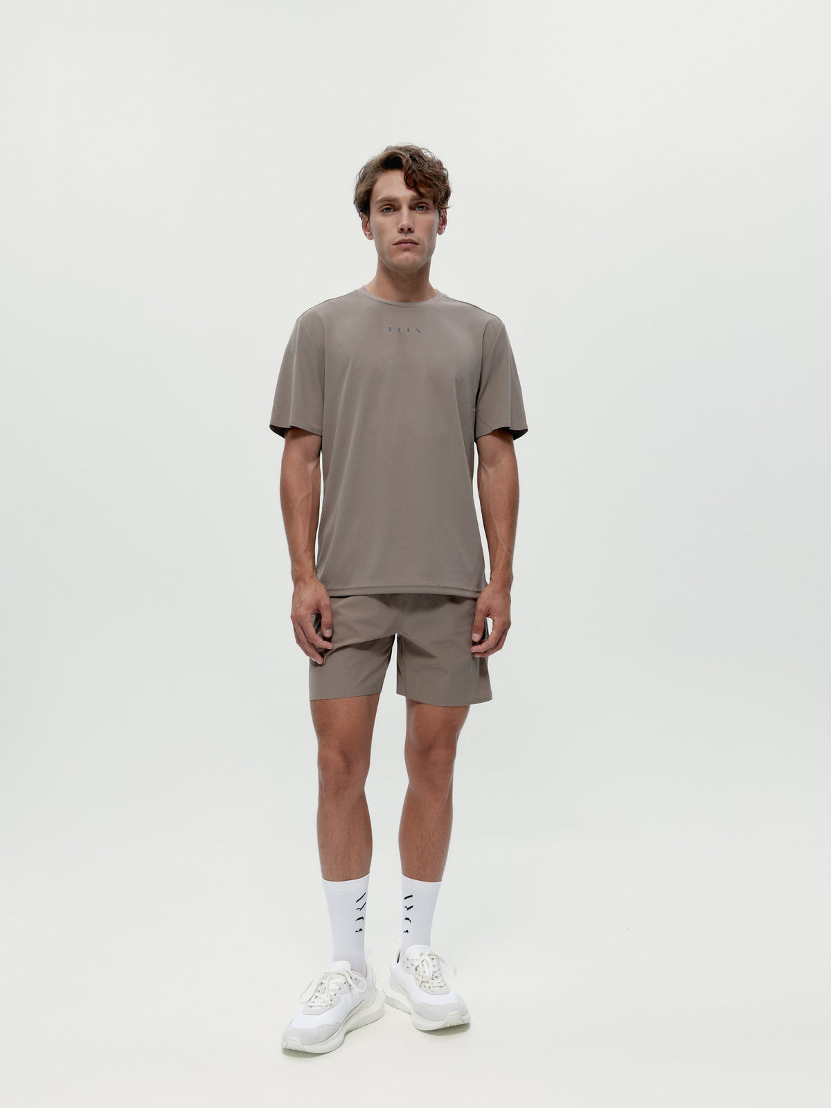 T-shirt Dan - Taupe - Herre