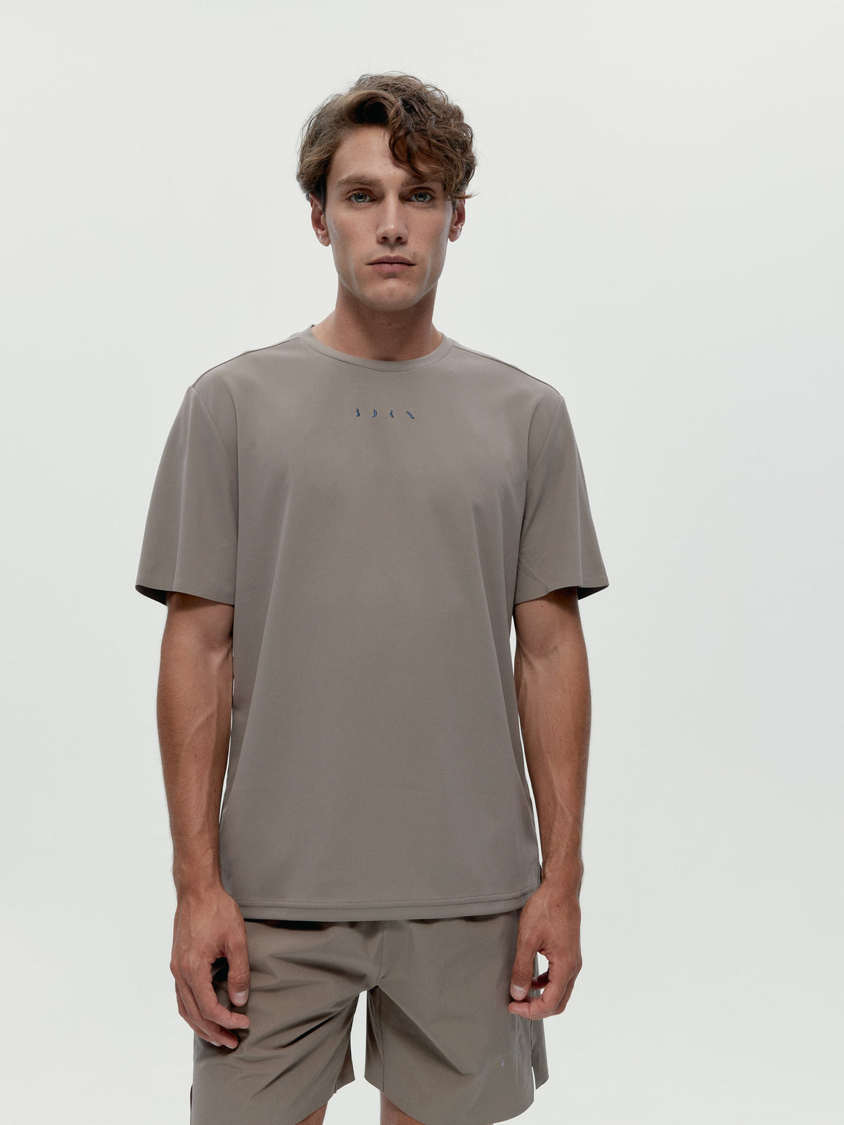T-shirt Dan - Taupe - Herre