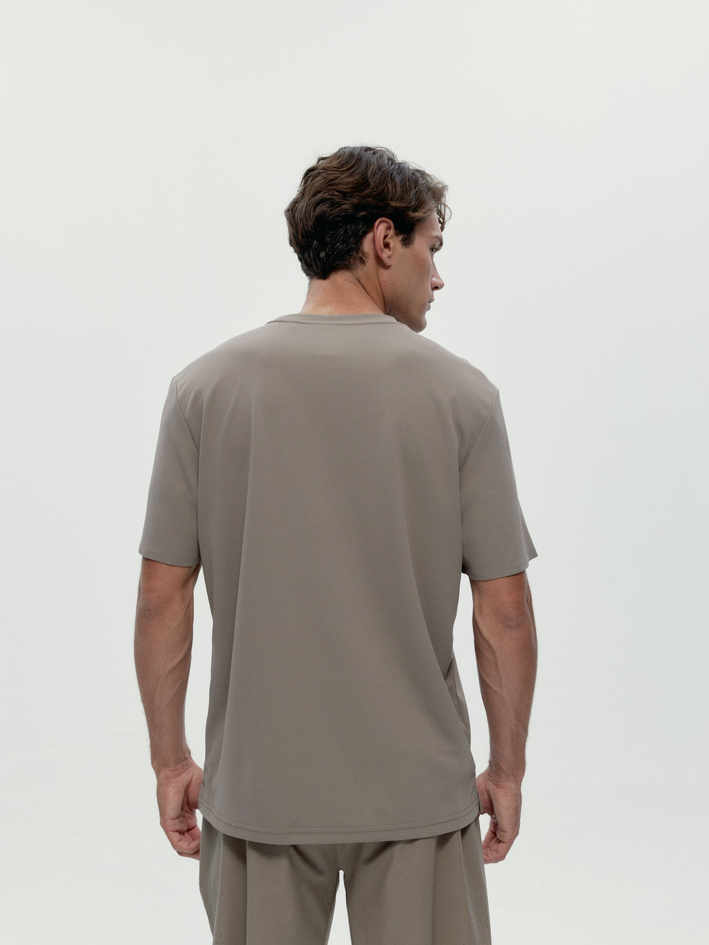 T-shirt Dan - Taupe - Herre