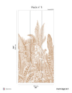 Fresque Botanic - Caramel