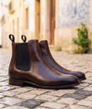 Bottines Chelsea - Marron
