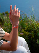 Bracelet Boucle - Orange Fluo