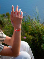 Bracelet Boucle - Orange Fluo
