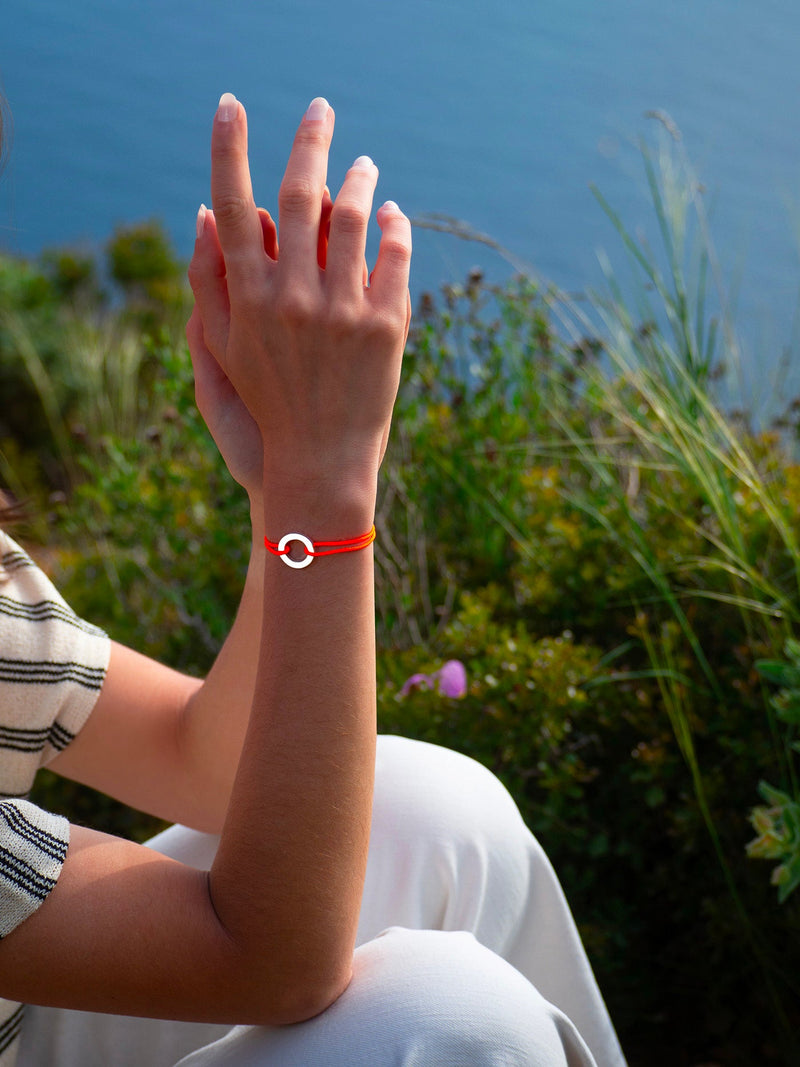 Bracelet Boucle - Orange Fluo