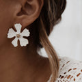 Boucles D'Oreilles Ezia - Blanc