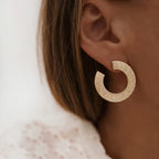 Boucles D'Oreilles Jude - Doré