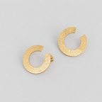 Boucles D'Oreilles Jude - Doré