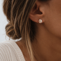Boucles D'Oreilles Mini Perla - Doré