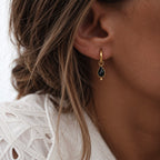 Boucles D'Oreilles Carolane - Noir