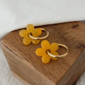 Boucles D’Oreilles Cléo - Doré - Jaune