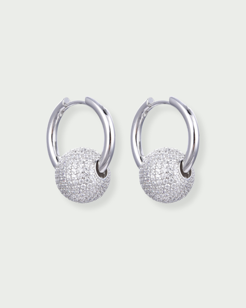 Boucles D'Oreilles Atlas - Blanc