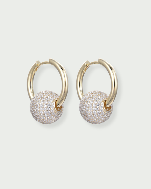 Boucles D'Oreilles Atlas - Doré