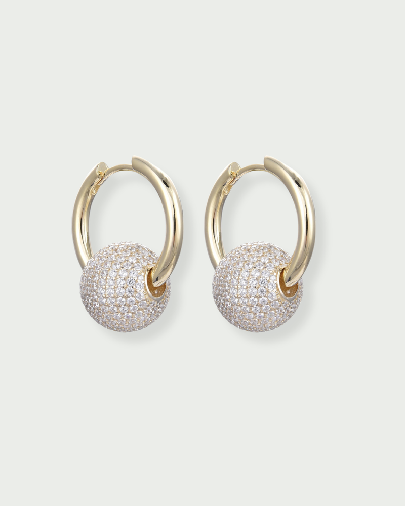 Boucles D'Oreilles Atlas - Doré